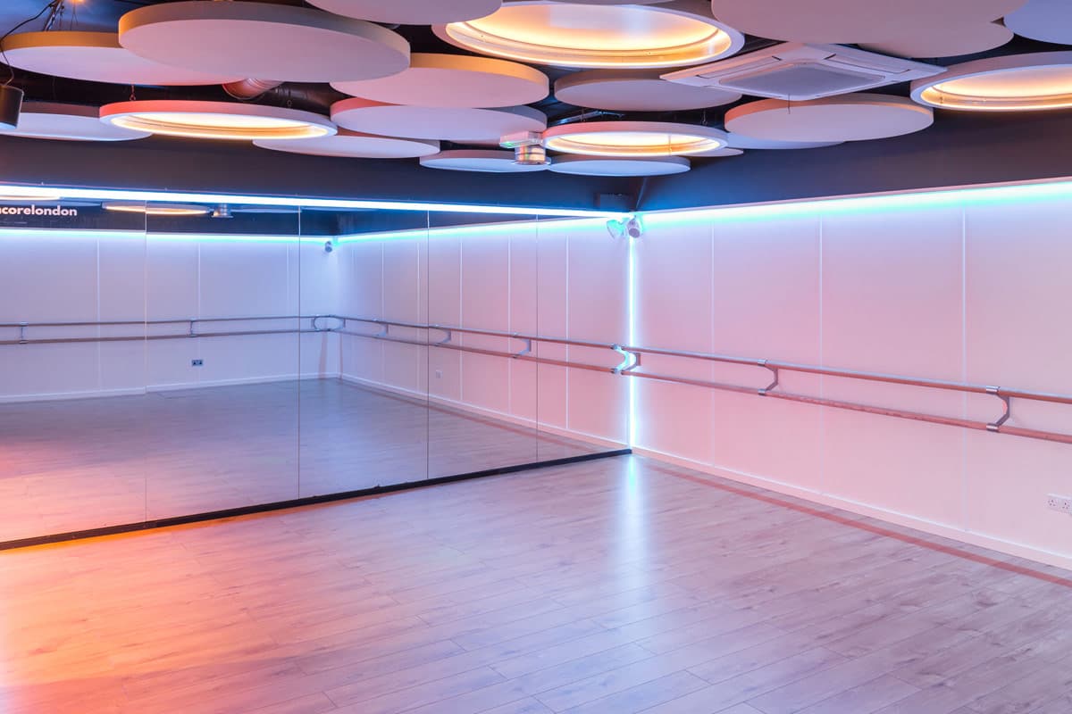 Barre studio at Oncore London